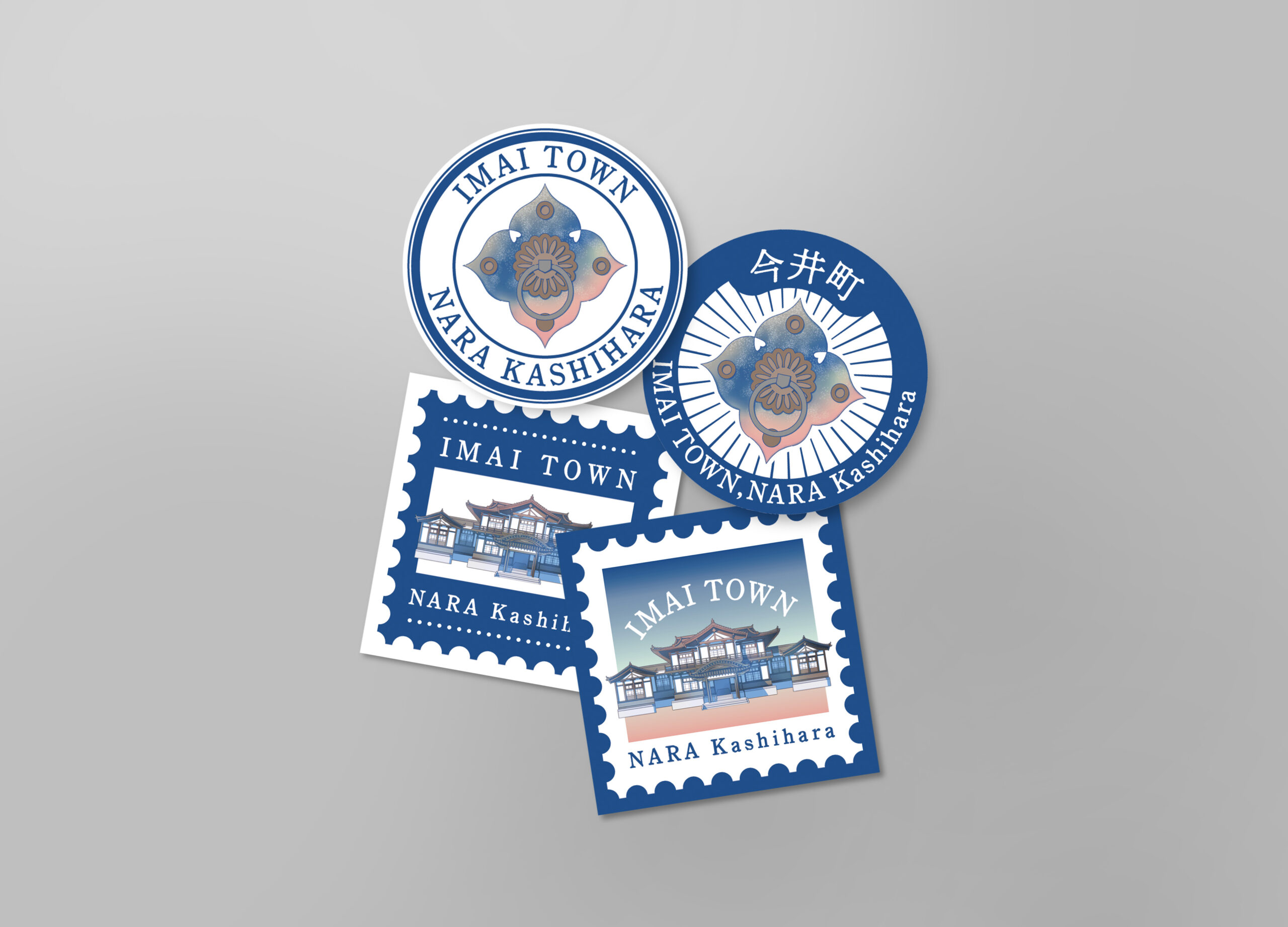 今井町ステッカー制作